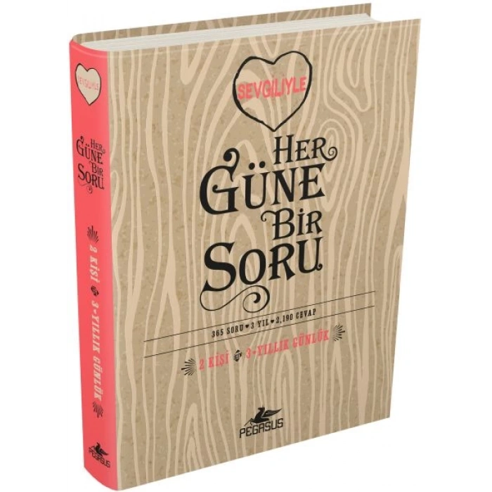 Sevgiliyle Her Güne Bir Soru (Ciltli)