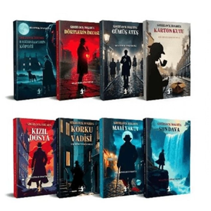 Sherlock Holmes Seti (8 Kitap Takım)