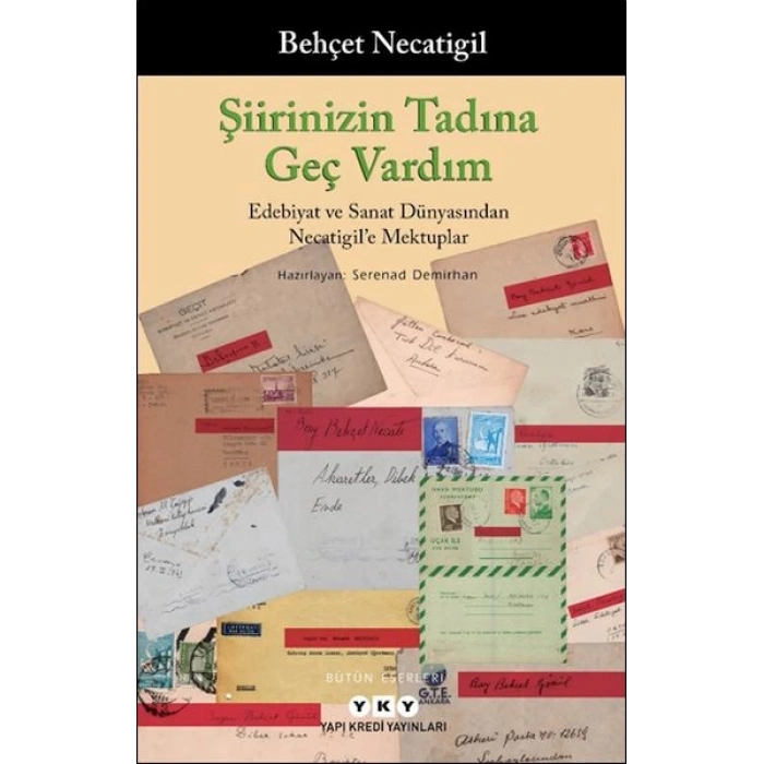 Şiirinizin Tadına Geç Vardım - Edebiyat ve Sanat Dünyasından Necatigil’e Mektuplar