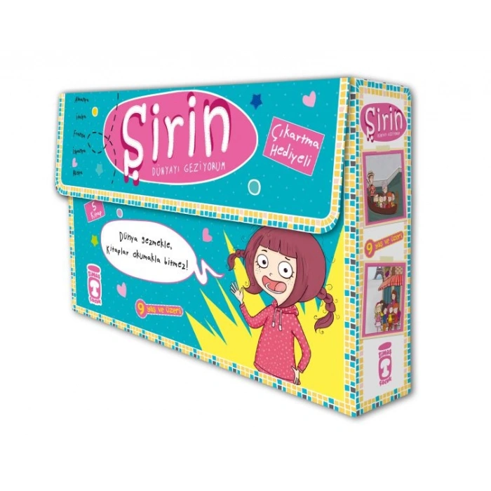 Şirin Dünyayı Geziyorum Seti (5 Kitap Takım)