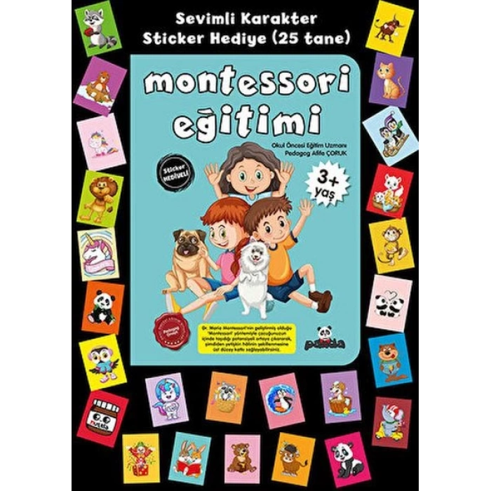 Stickerlı 3+ Yaş Montessori Eğitimi