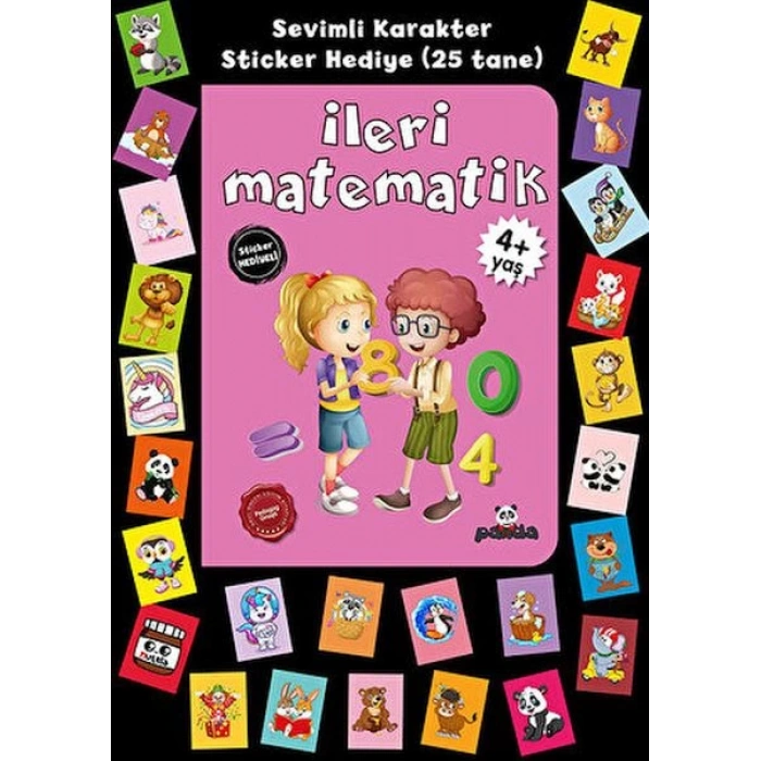 Stickerlı 4+ Yaş İleri Matematik