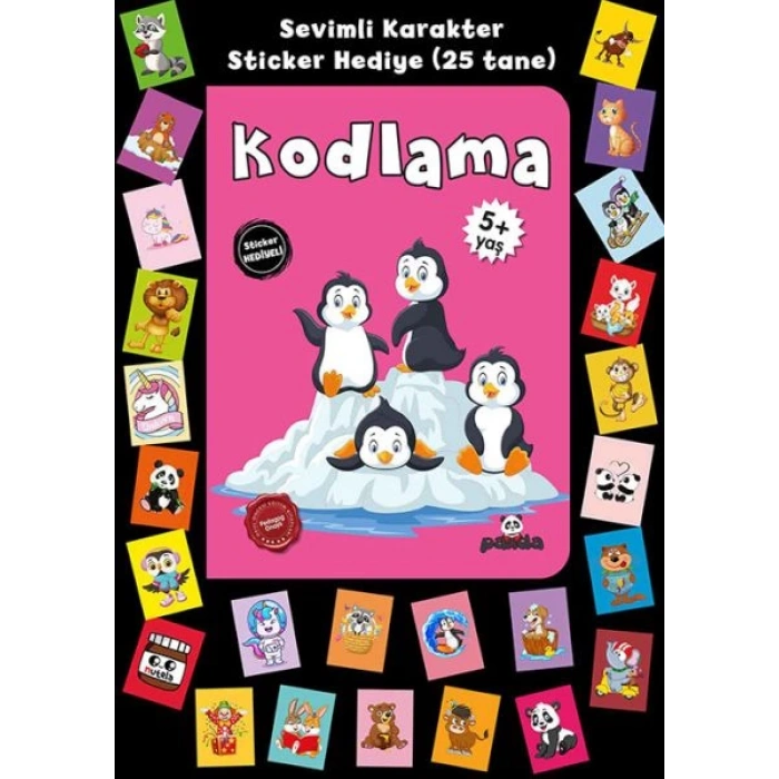 Stickerlı 5+ Yaş Kodlama
