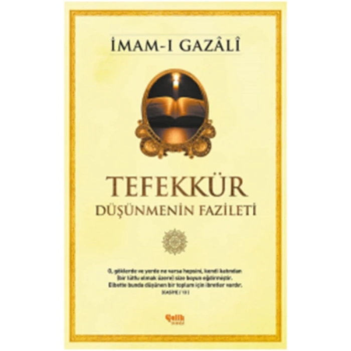Tefekkür  Düşünmenin Fazileti