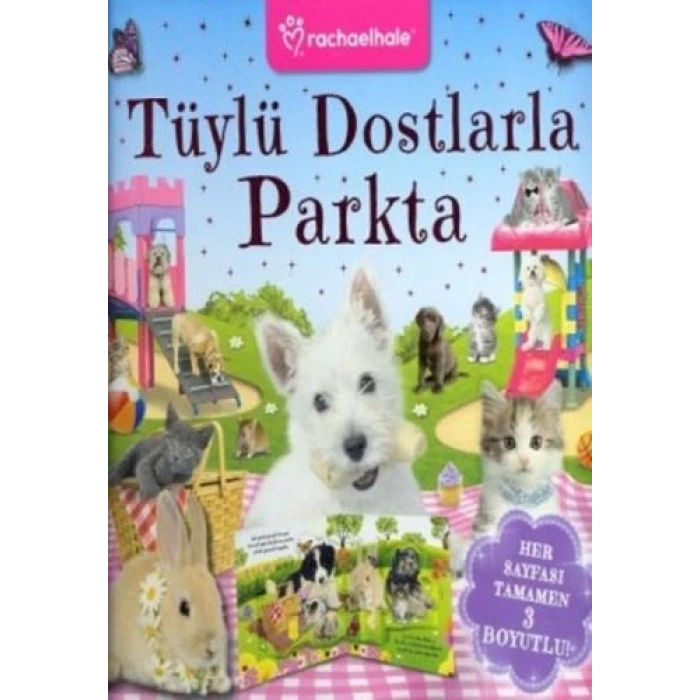 Tüylü Dostlarla Parkta - 3D Lisanslı Kitaplar