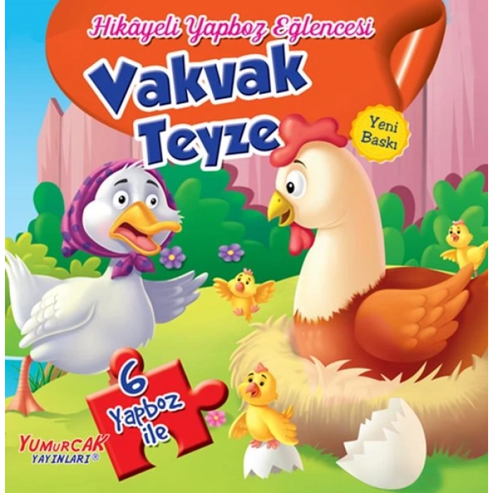 Vakvak Teyze - Hikayeli Yapboz Eğlencesi (6 Yapboz İle)