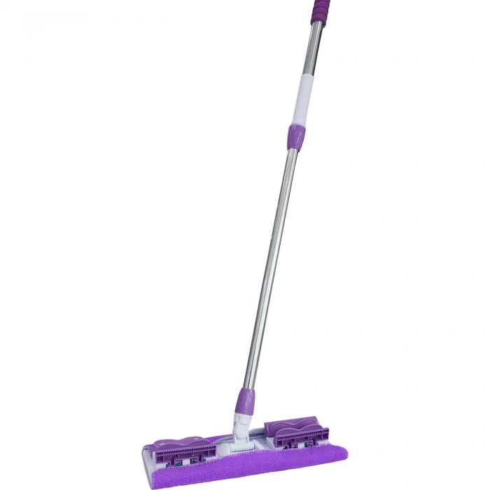 Yer Mopu Fayans Duvar Yüzey Temizlik Mikrofiber Mandallı Mop