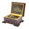 Ahşap Kutulu KurAn( B.Cep Kahverengi) (0122)