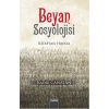 Beyan Sosyolojisi  Kitaptan Hayata