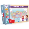 Blue Focus Türkiye Haritası - Puzzle 100 Parça