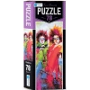 Blue Focus Two Clowns - Puzzle 78 Parça