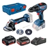 Bosch GWS 180-LI + GSR 18V-50 Akülü Taşlama ve Vidalama Matkap Seti