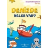 Denizde Neler Var? - Boyama Kitaplarım 4-5 Yaş