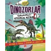 Dinozorlar Çıkartmalı Etkinlik Kitabı 1