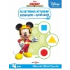 Disney Eğitsel Mickey ve Çılgın Yarışçılar Alıştırma Kitabım Renkler ve Şekiller