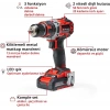 Einhell TE CD 18/50 Lİ-İ BL Darbeli Vidalama 2X2,0 Ah