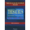 İngilizce Eş Anlamlı Kelimeler Sözlüğü-Thesaurus