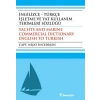 İngilizce - Türkçe İşletme ve Yat Kullanım Terimleri Sözlüğü