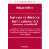 Kavram ve Düşünce Tarihi Çalışmaları Kavramlar ve Tarihleri 2