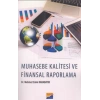 Muhasebe Kalitesi ve Finansal Raporlama