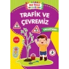 Okul Öncesi Boya-Öğren - Trafik ve Çevremiz - Çıkartmalı