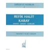 Refik Halit Karay Hayatı - Sanatı - Eserleri