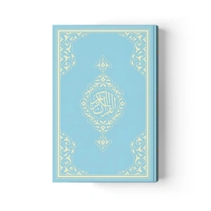 2 Renkli Orta Boy KurAn-I Kerim (Miklepsiz) Mavi