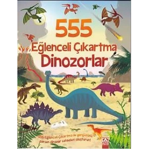 555 Eğlenceli Çıkartma - Dinozorlar