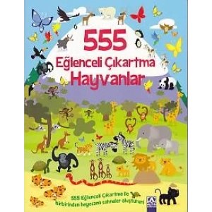 555 Eğlenceli Çıkartma - Hayvanlar