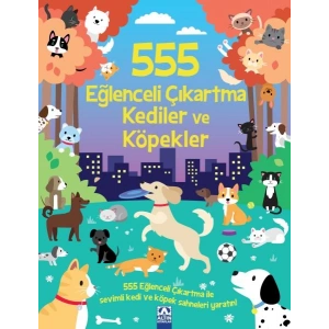 555 Eğlenceli Çıkartma Kediler Ve Köpekler