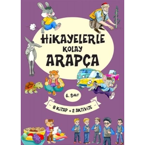6. Sınıf Hikayelerle Kolay Arapça (8 Kitap + 2 Aktivite)