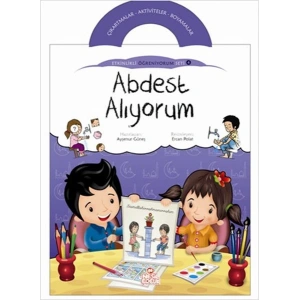 Abdest Alıyorum / Etkinlikli Öğreniyorum Seti 4. Kitap