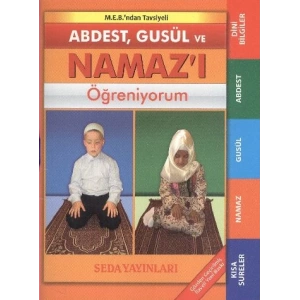 Abdest Gusül ve Namazı Öğreniyorum Cep Boy