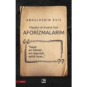Aforizmalarım