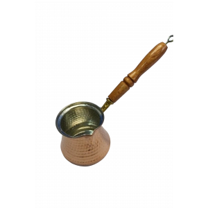 Ahşap Saplı Bakır Sütlük No:1