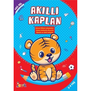 Akıllı Kaplan - Yaz-Sil-Kalemli