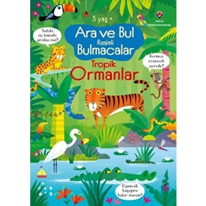 Ara ve Bul Resimli Bulmacalar Tropik Ormanlar