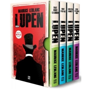 Arsen Lüpen-Kutulu Siyah Set (4 Kitap Takım)