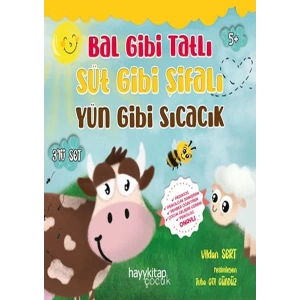 Bal Gibi Tatlı Süt Gibi Şifalı Yün Gibi Sıcacık 3’lü Set