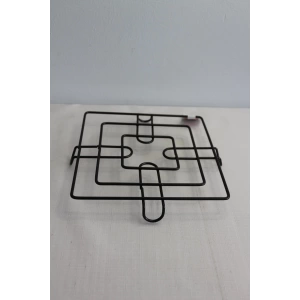 Balsa Ayaklı Metal Siyah Kare Nihale