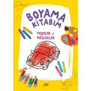 Boyama Kitabım- Taşıtlar Ve Meslekler