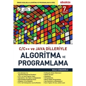 C C++ ve Java Dilleriyle Algoritma ve Programlama