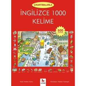 Çıkartmalarla İngilizce 1000 Kelime (500 Çıkartma)