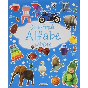 Çıkartmalı Alfabe Kitabım