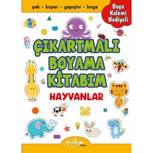 Çıkartmalı Boyama Hayvanlar
