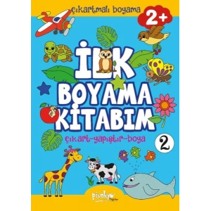 Çıkartmalı İlk Boyama Kitabım 2+ Yaş-2
