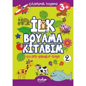 Çıkartmalı İlk Boyama Kitabım 3+ Yaş-2