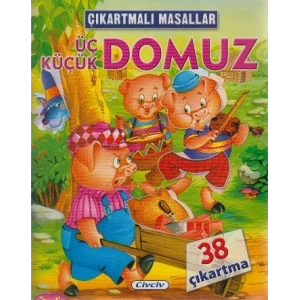 Çıkartmalı Masallar - Üç Küçük Domuz
