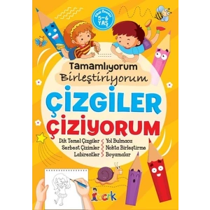 Çizgiler Çiziyorum - Tamamlıyorum Birleştiriyorum