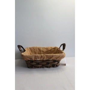 Clk Kare Kumaslı Hasır Sepet 22*8 1046